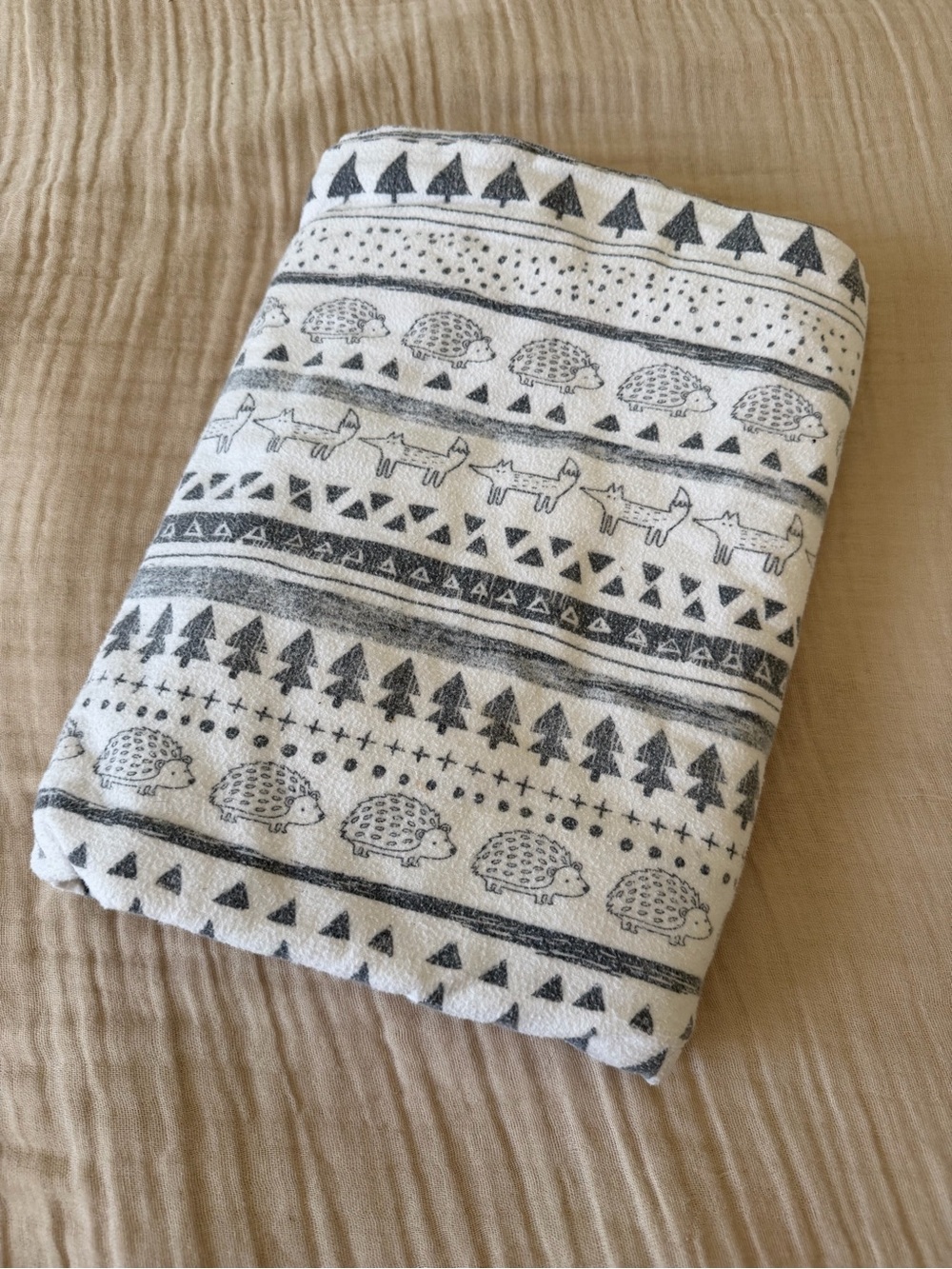41”x64” 100% Cotton Flannel Duvet Cover – Toddler/Child